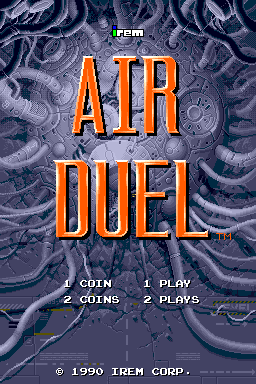 Air Duel (Japan) Title Screen
